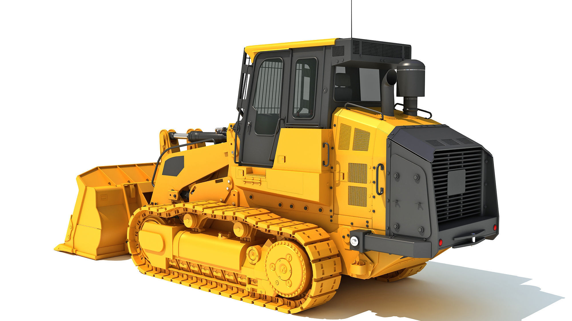 Track Loader 3D model_2