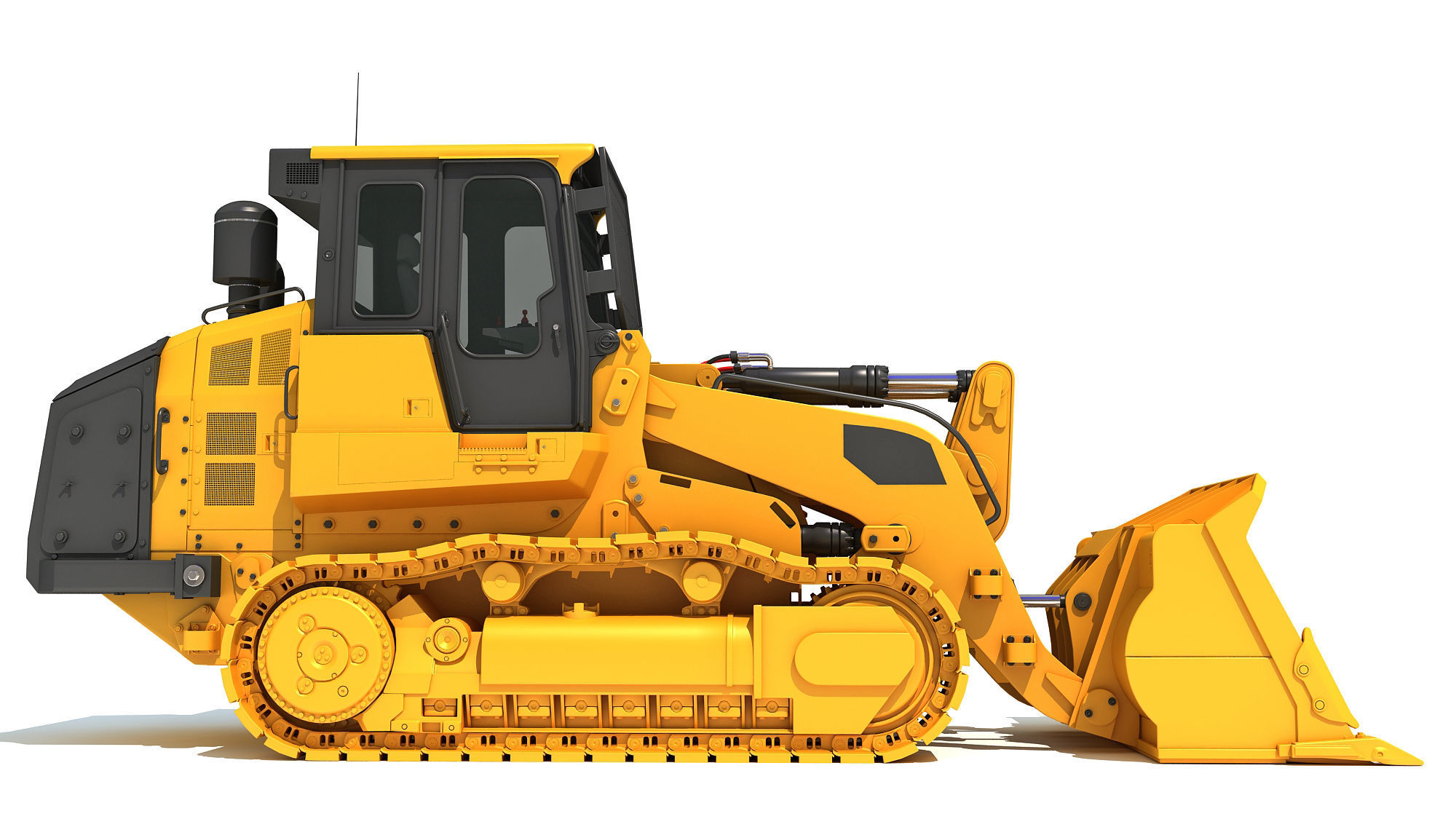 Track Loader 3D model_6