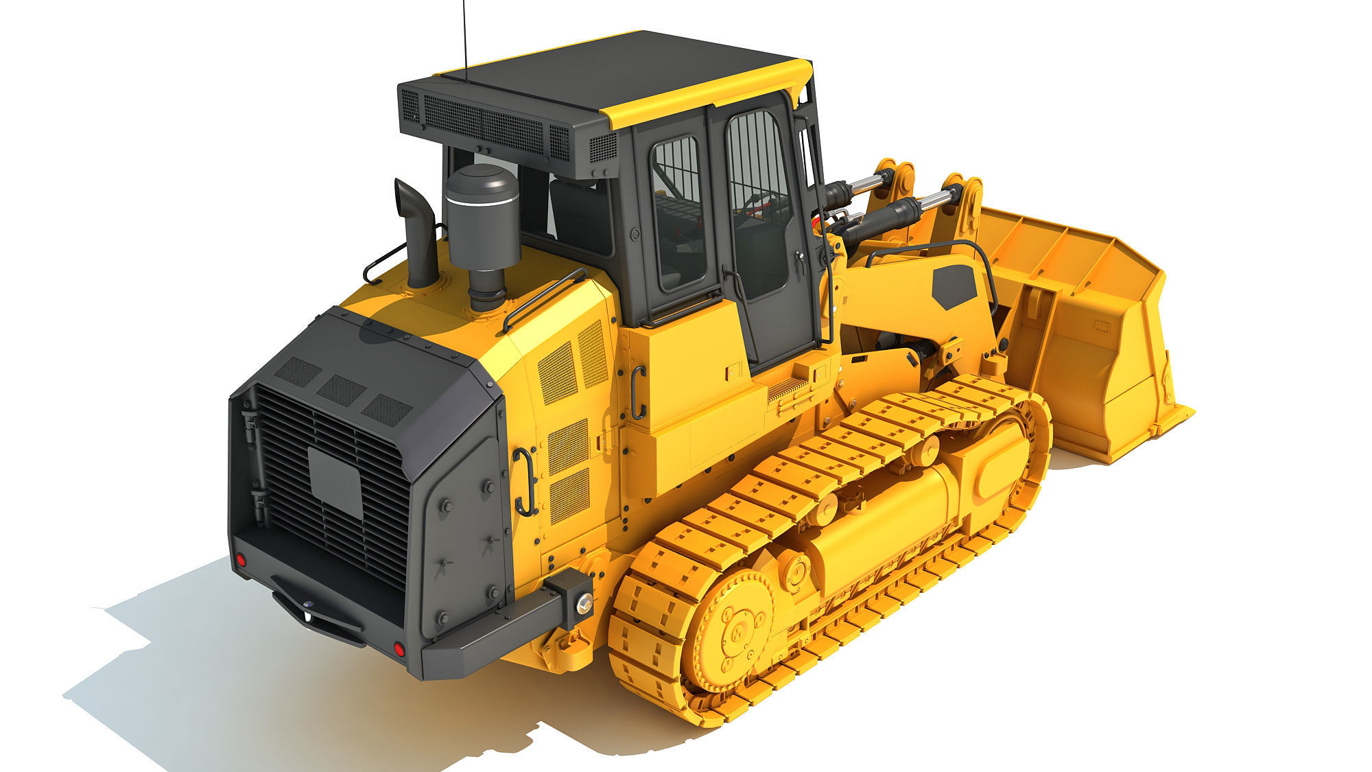 Track Loader 3D model_4