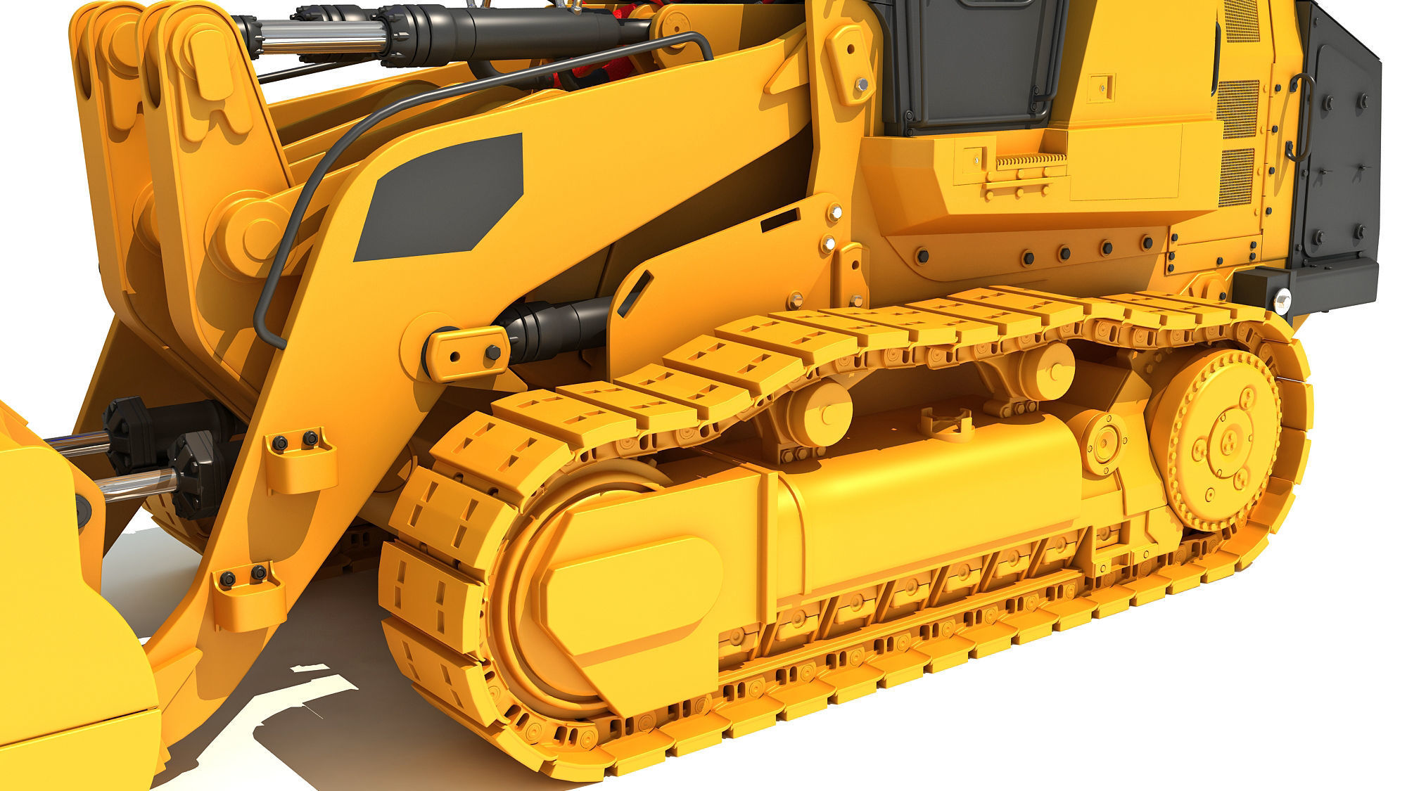 Track Loader 3D model_11