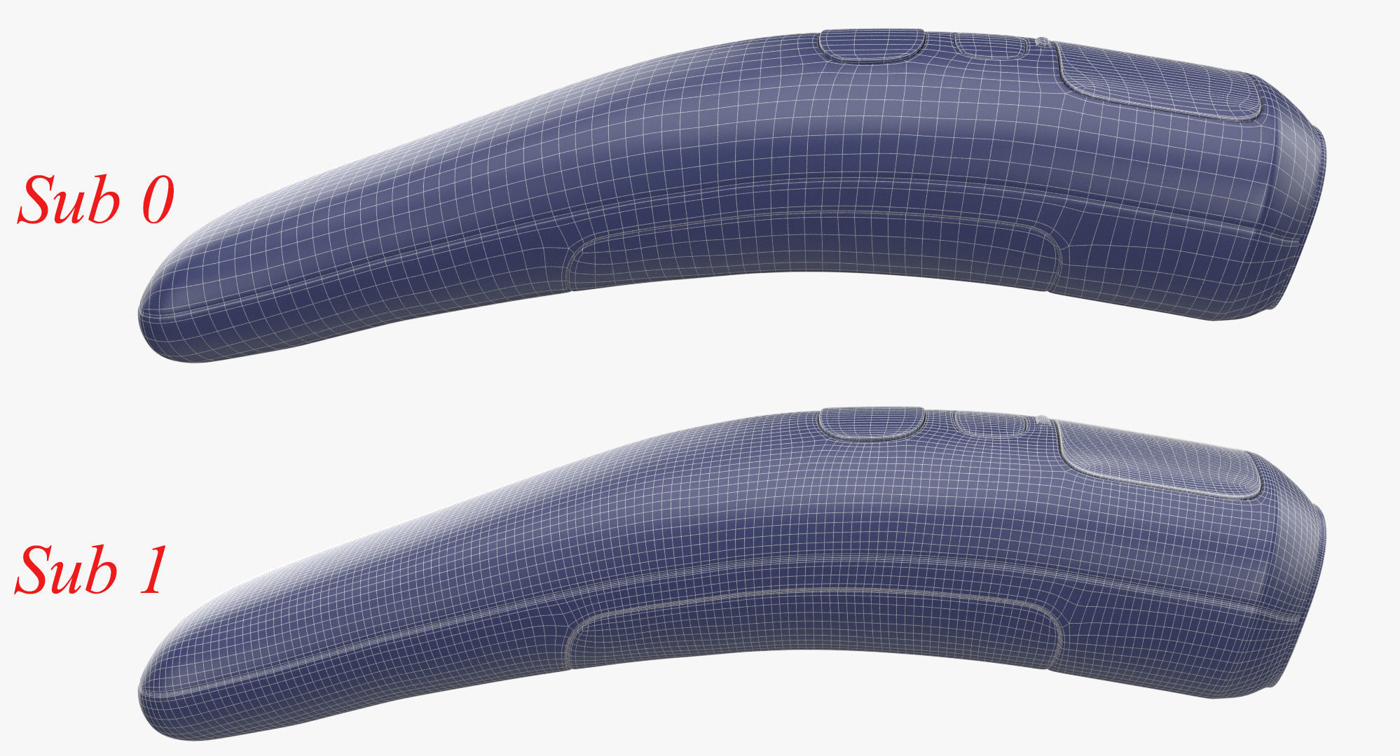 Digital thermometer Laser  3D model_18