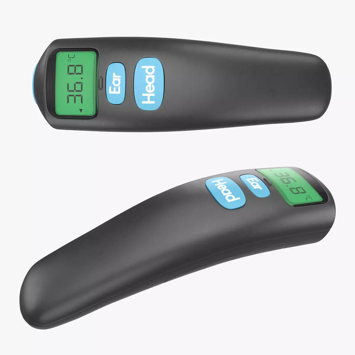 Digital thermometer Laser  3D model_0