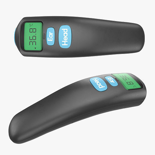 Digital thermometer Laser  3D model