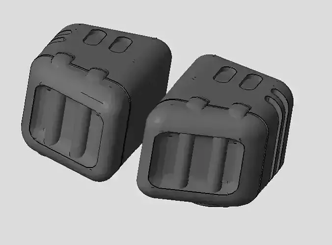 CHIBI-TECH SD - BOOSTER 1    3D print model