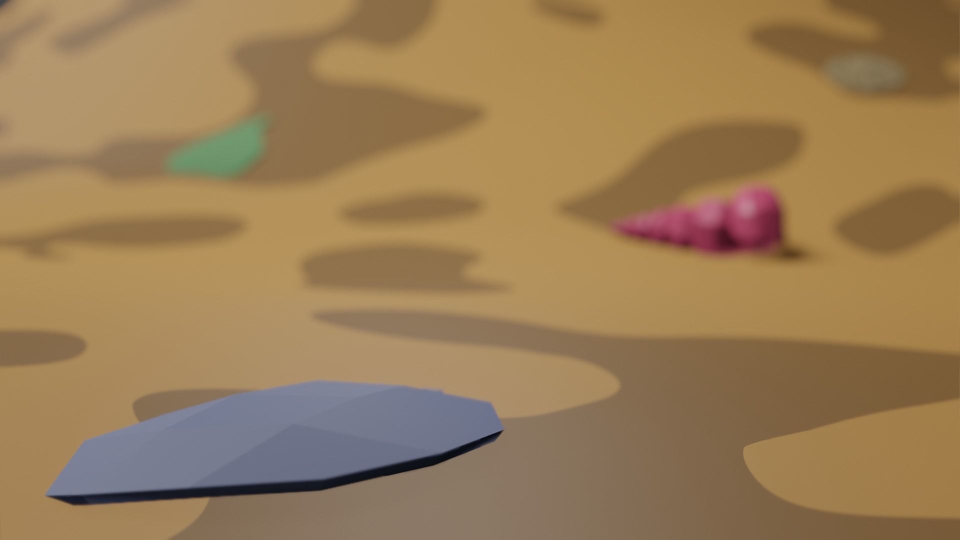 Shells set of seashells on beach Free low-poly 3D model_2