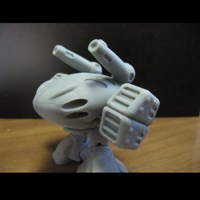 CHIBI-TECH SD - BOOSTER 2      3D print model_4