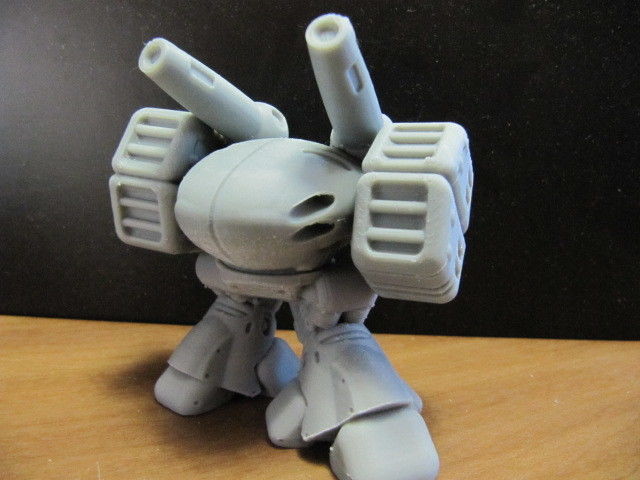 CHIBI-TECH SD - BOOSTER 2      3D print model_3