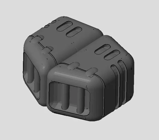 CHIBI-TECH SD - BOOSTER 2      3D print model_0