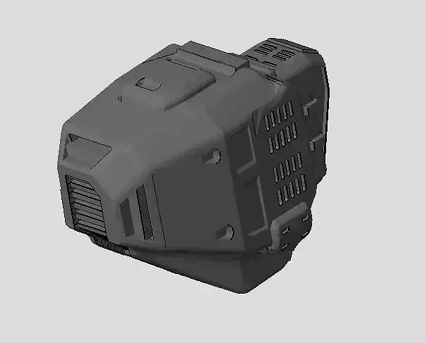 CHIBI-TECH SD - BOOSTER-RX         3D print model