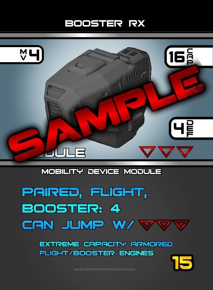 CHIBI-TECH SD - BOOSTER-RX         3D print model_4