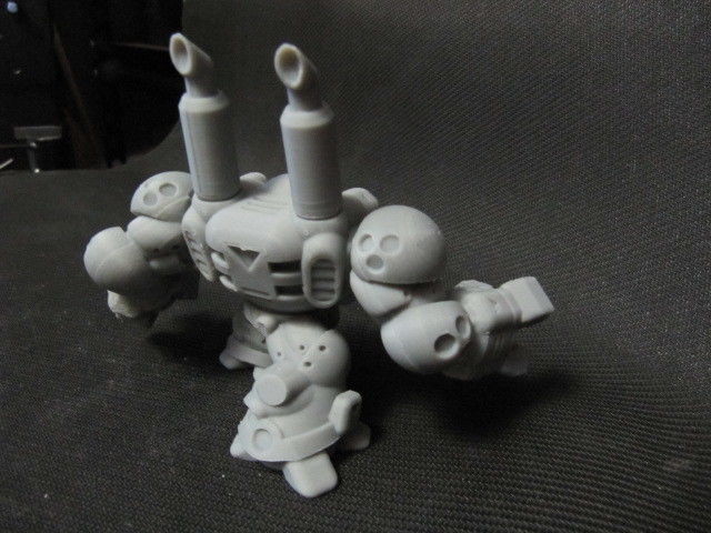 CHIBI-TECH SD - OLD-SCHOOL DIESEL    3D print model_7