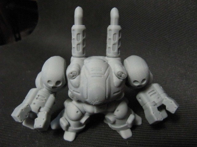 CHIBI-TECH SD - OLD-SCHOOL DIESEL    3D print model_5