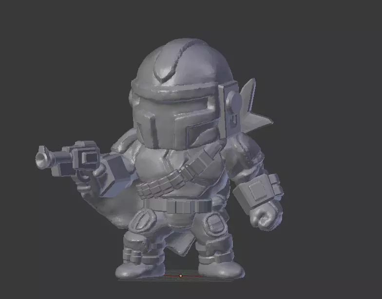 Bounty Hunter 3D print model_0
