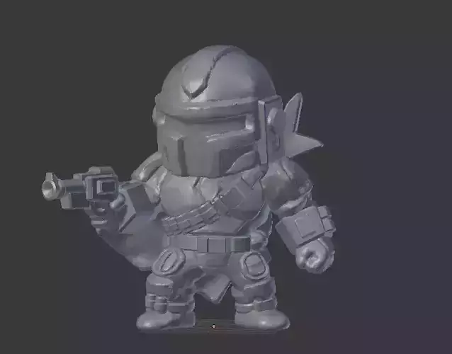 Bounty Hunter 3D print model