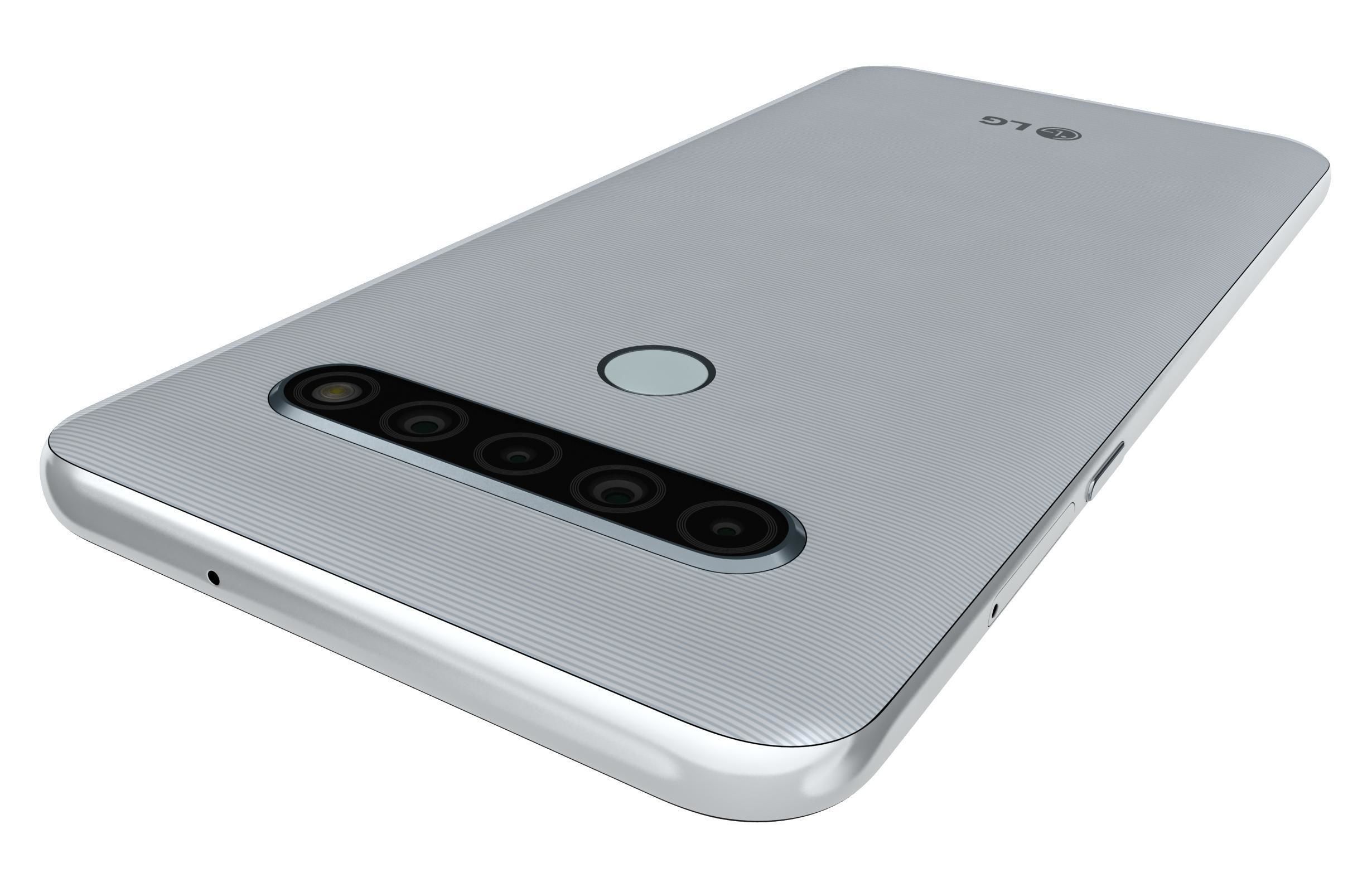 LG K61 White 3D model_13