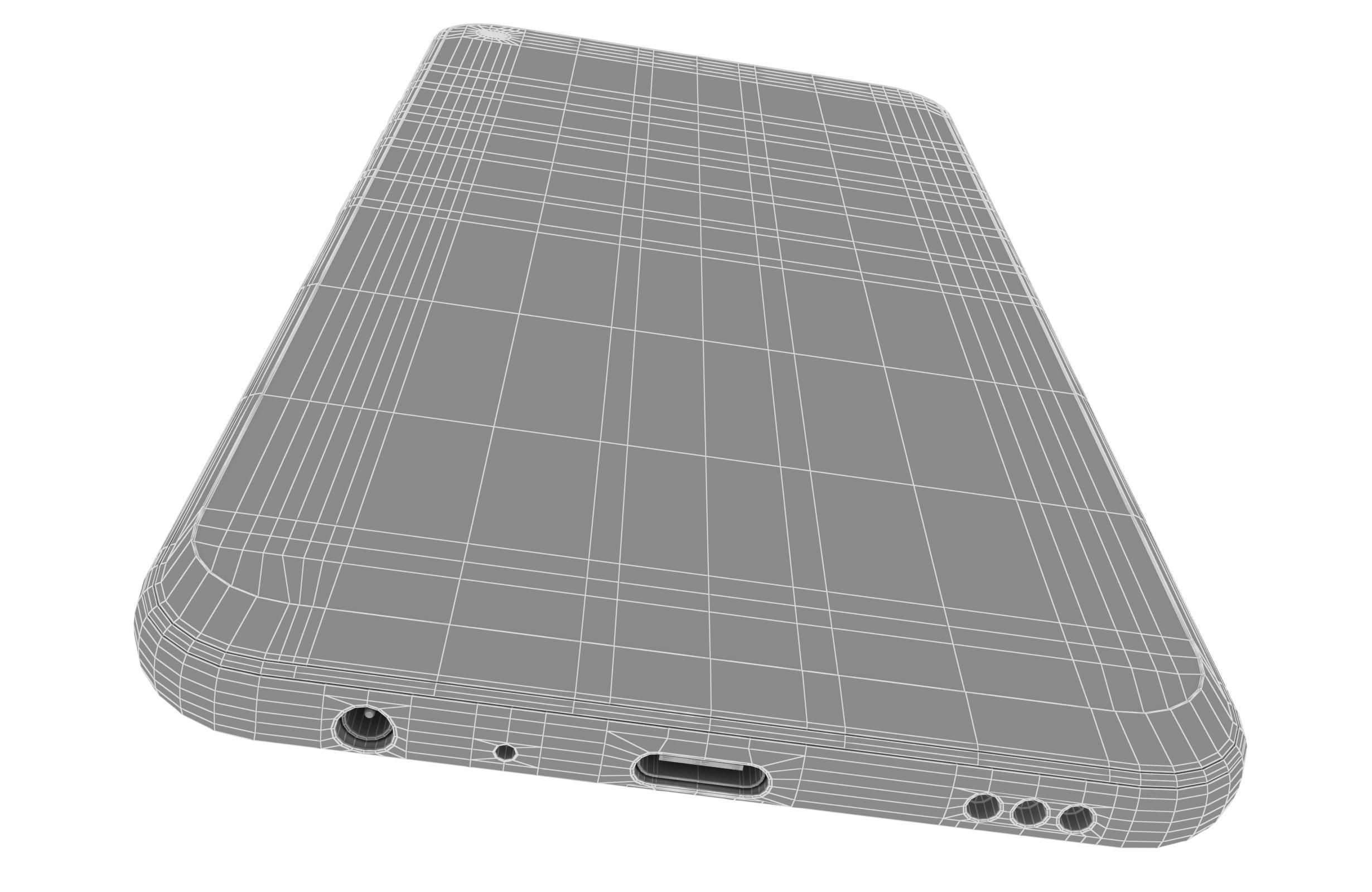 LG K61 White 3D model_17