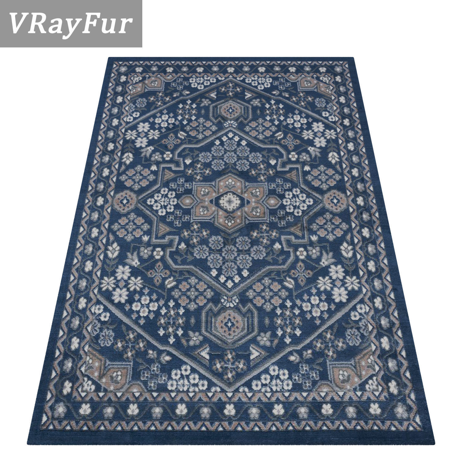 Rug Set 875 3D model_2