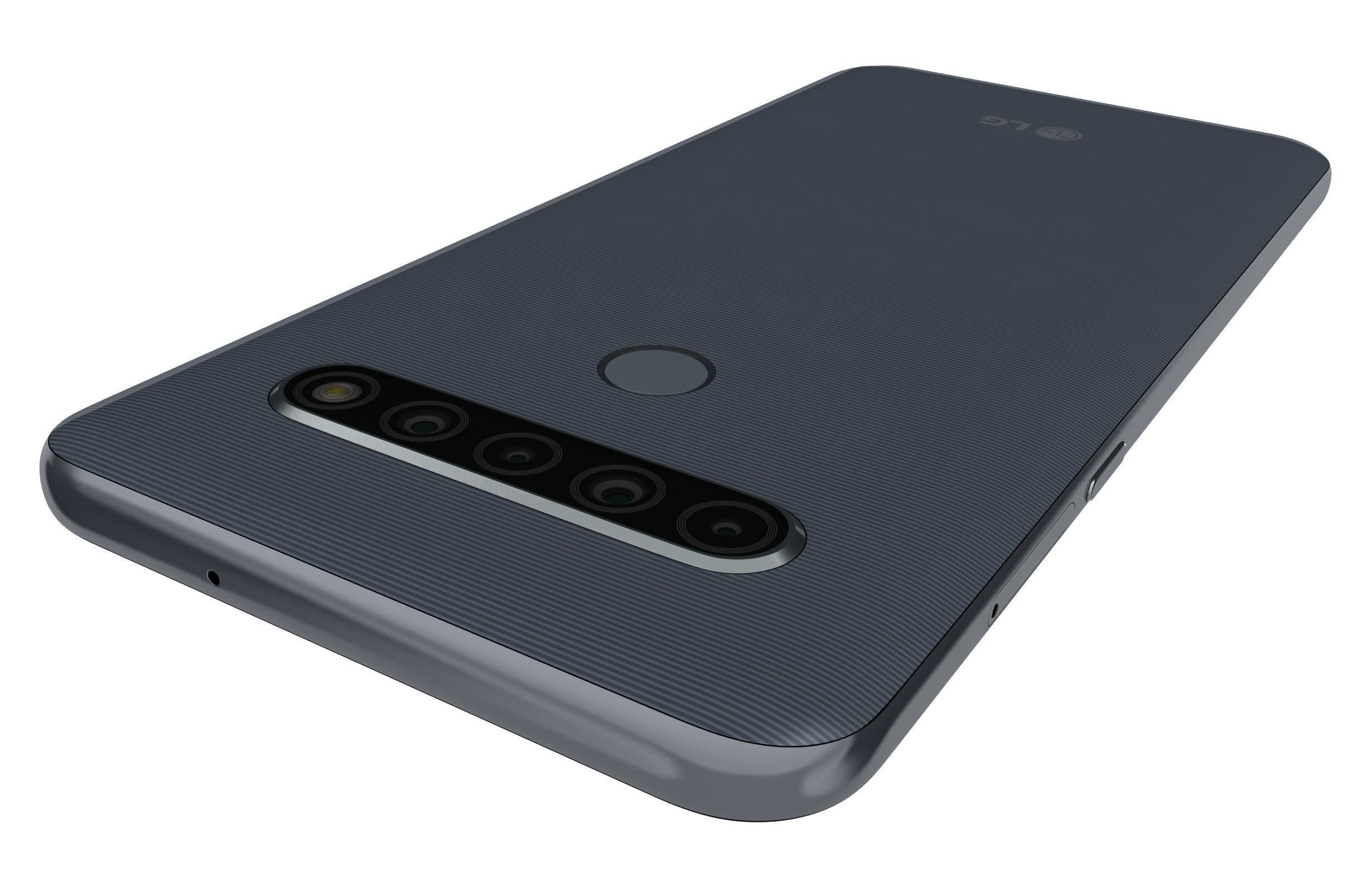 LG K61 Blue And White 3D model_27