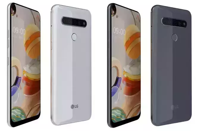 LG K61 Blue And White