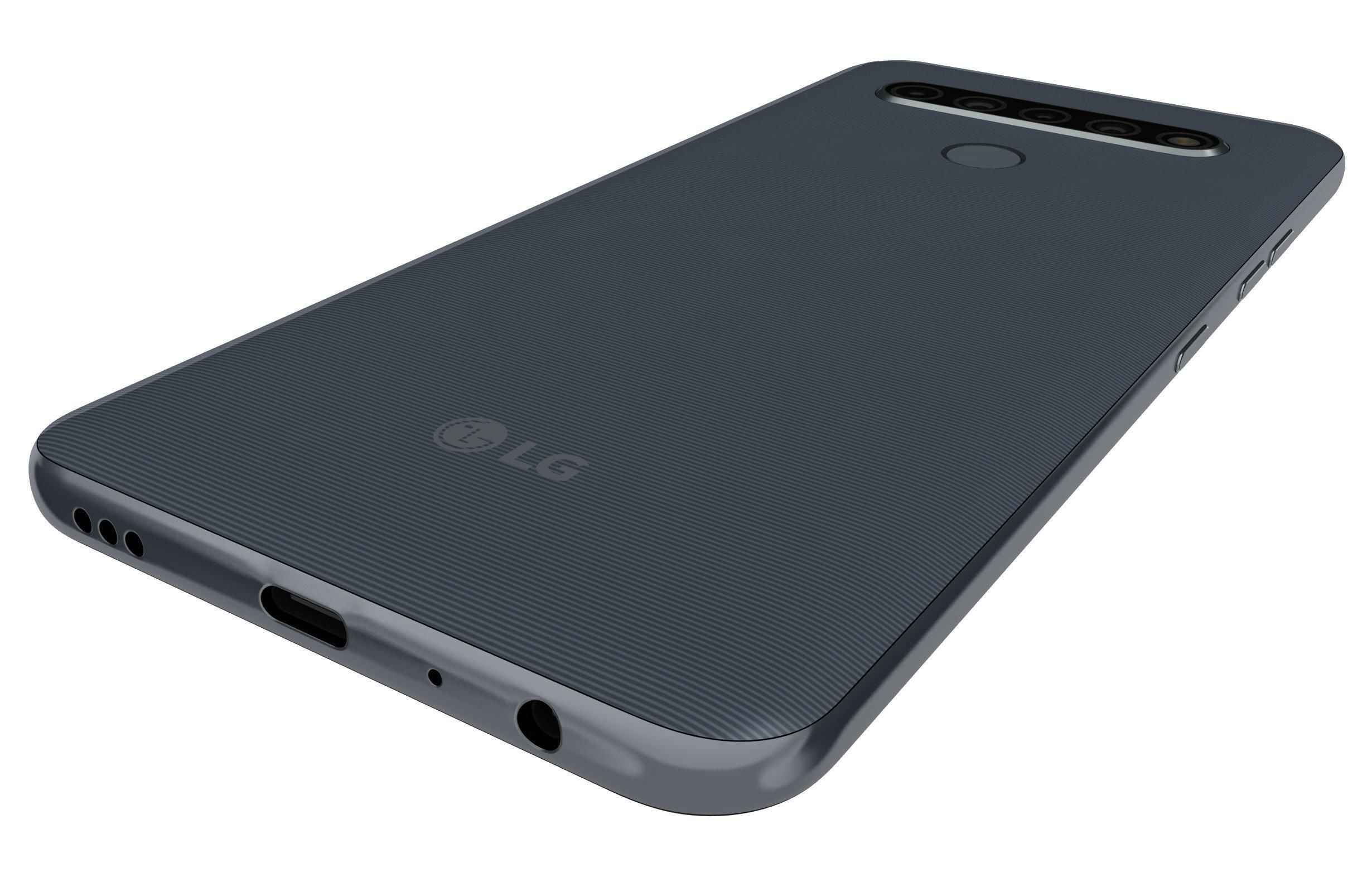 LG K61 Blue And White 3D model_28