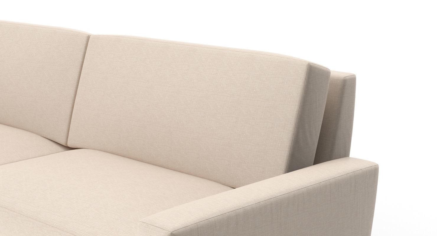 Restoration Hardware Maxwell Upholstered Sofa 3D model_8