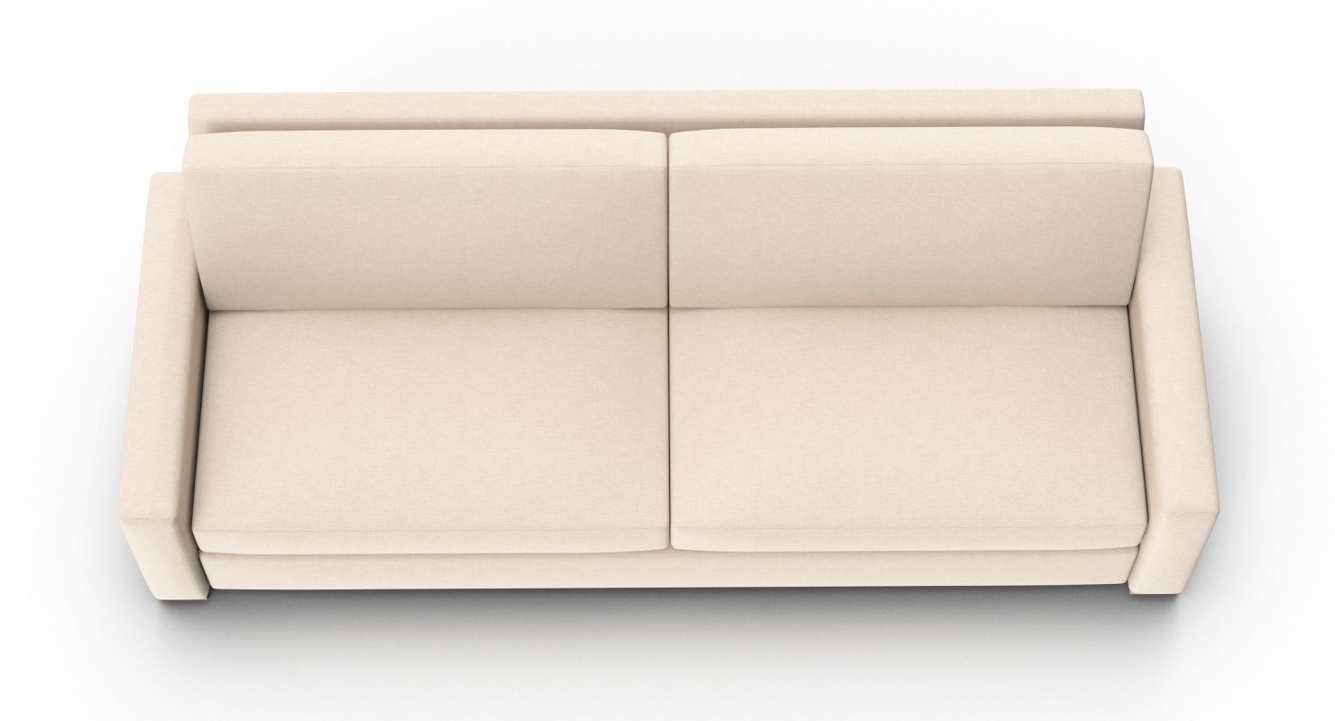 Restoration Hardware Maxwell Upholstered Sofa 3D model_6