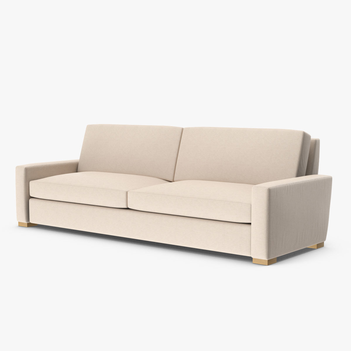 Restoration Hardware Maxwell Upholstered Sofa 3D model_4