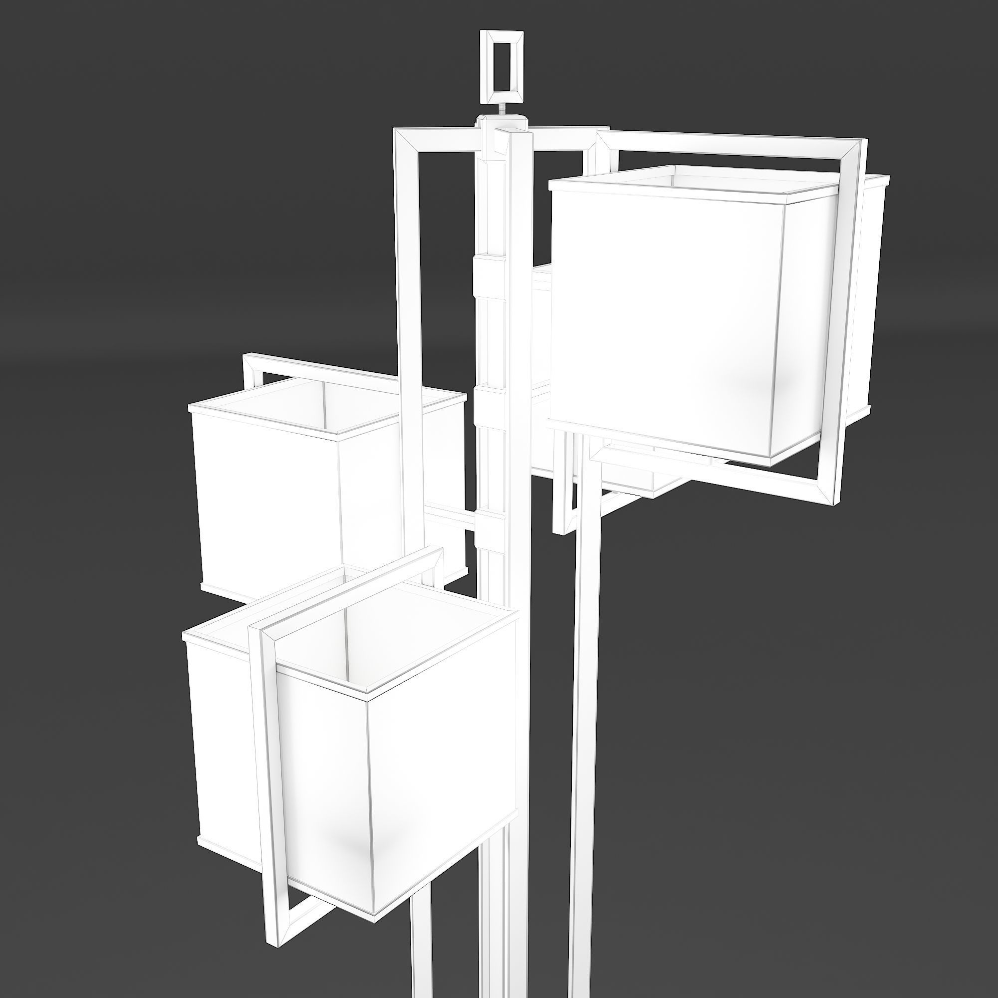 KARE Floor Lamp 3D model_5