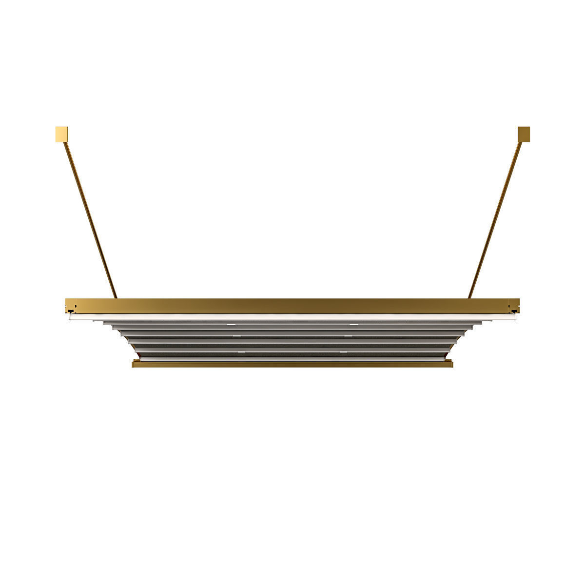 Motorized Pergola 6 brass furniture matte 3D model_19