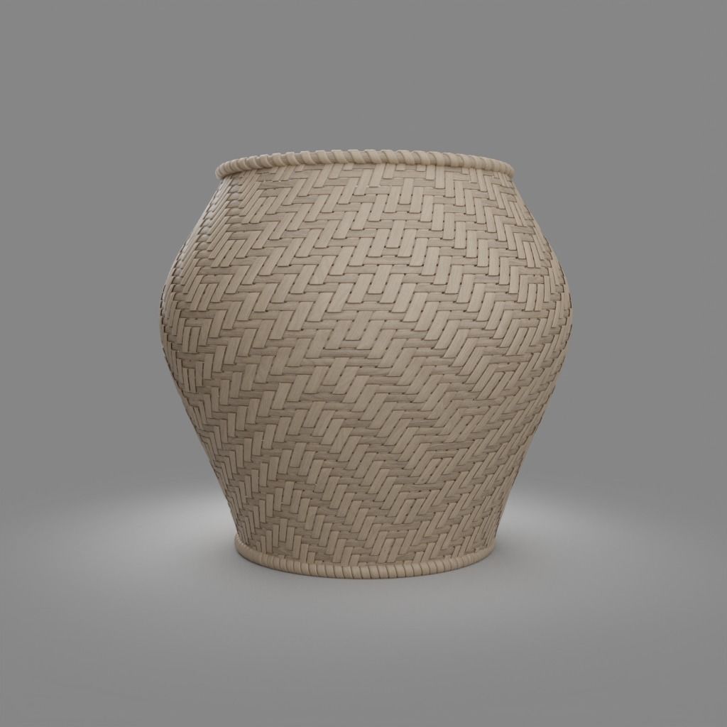 Woven basket 2 with lid 3D model_10