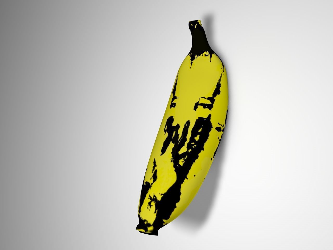 Banana wallpaper hd 3D model_1
