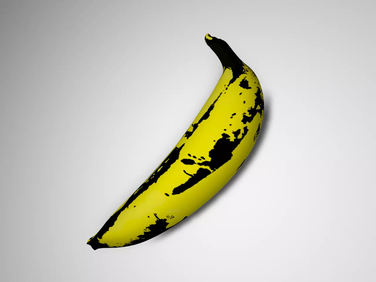Banana wallpaper hd 3D model_0