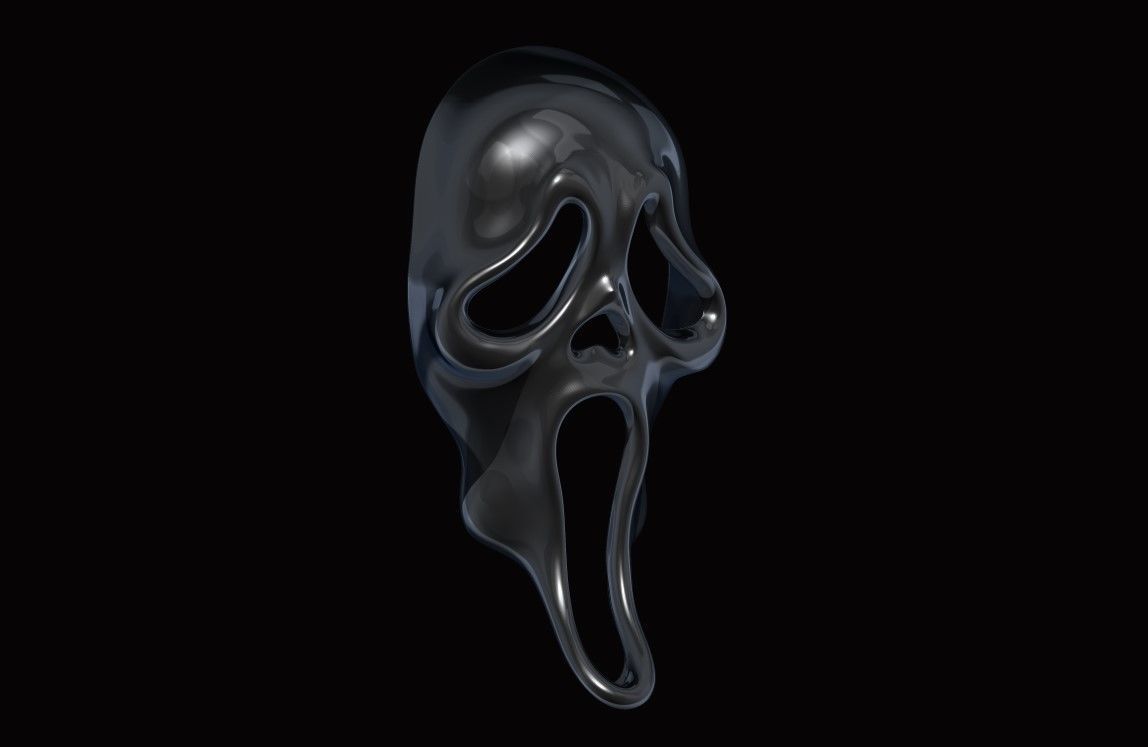 Ghost Scream Mask 3D print model_11