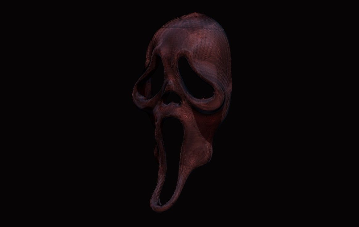 Ghost Scream Mask 3D print model_10