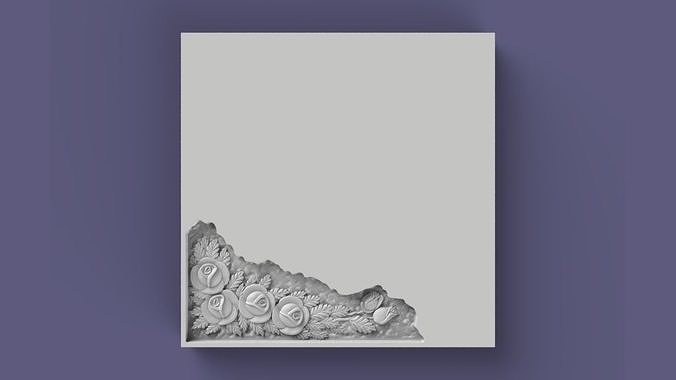 Memorial tombstone 3D print model