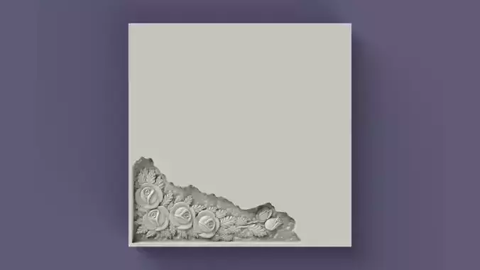 Memorial tombstone 3D print model