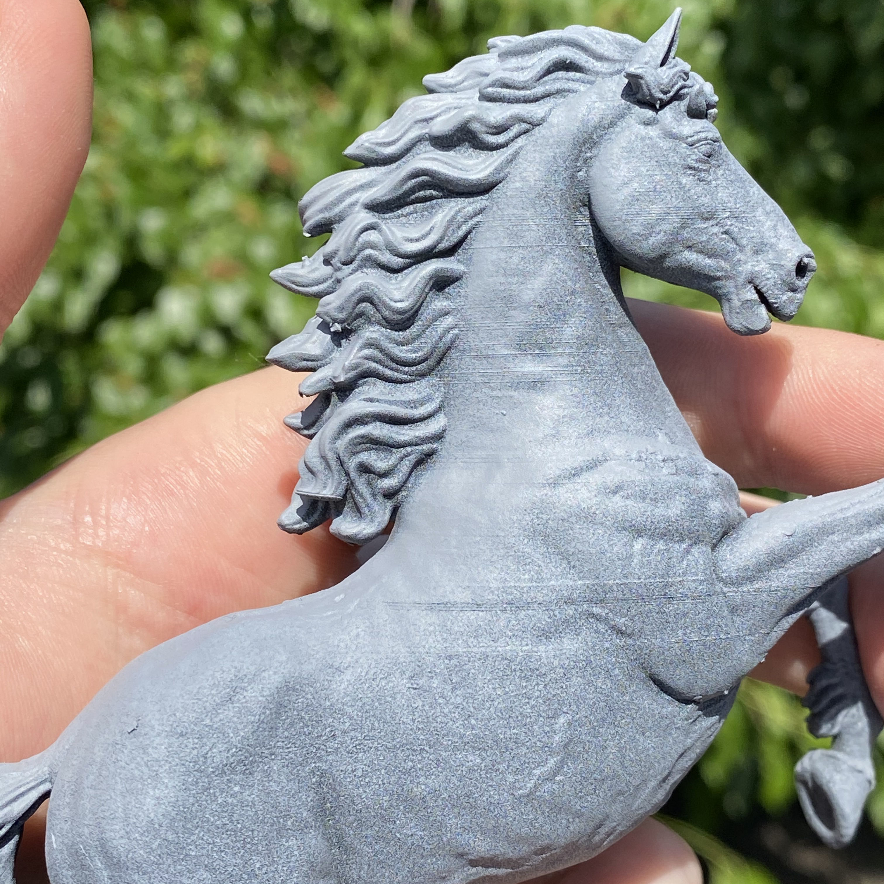 Horse print ready Stand Pose 3D print model_17