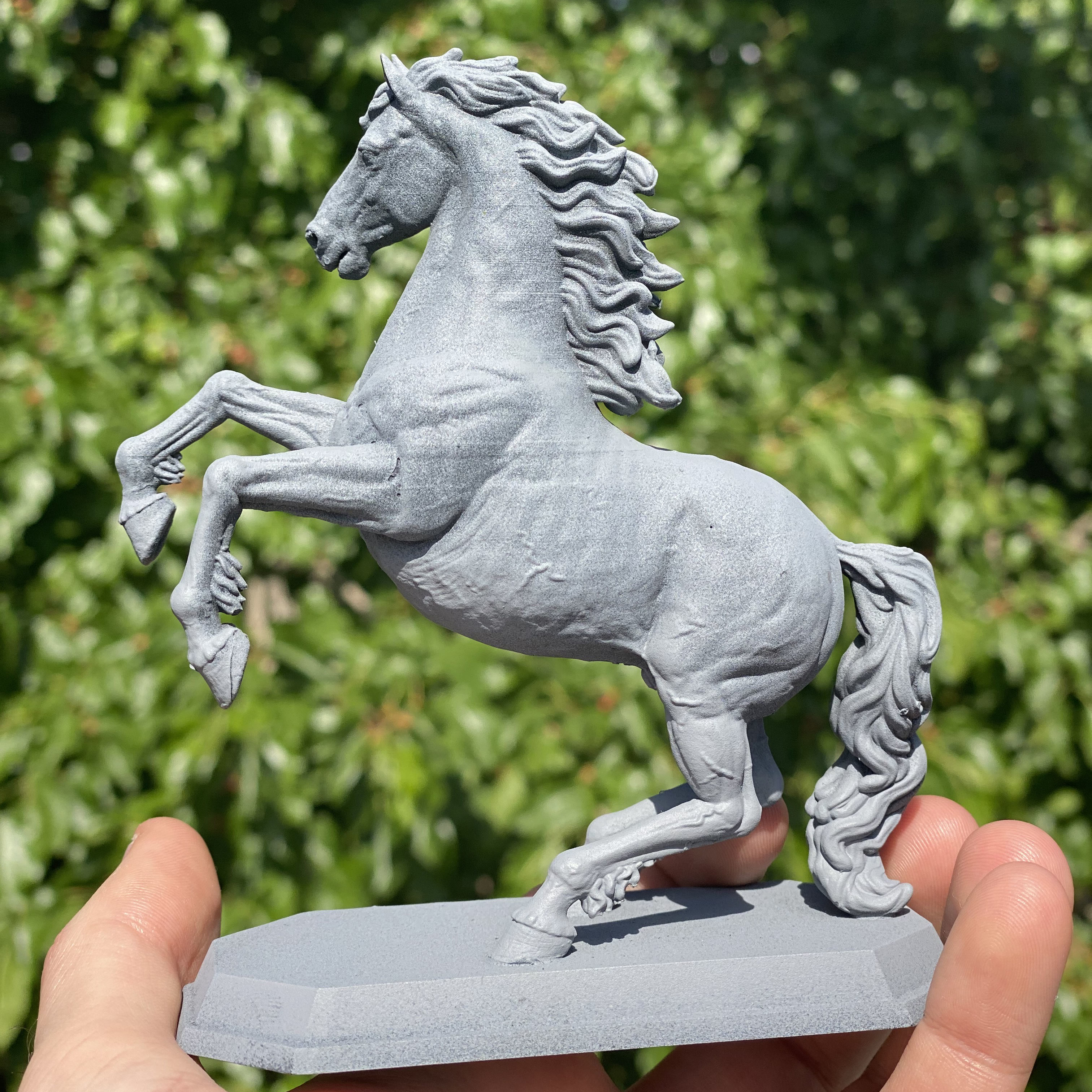 Horse print ready Stand Pose 3D print model_1