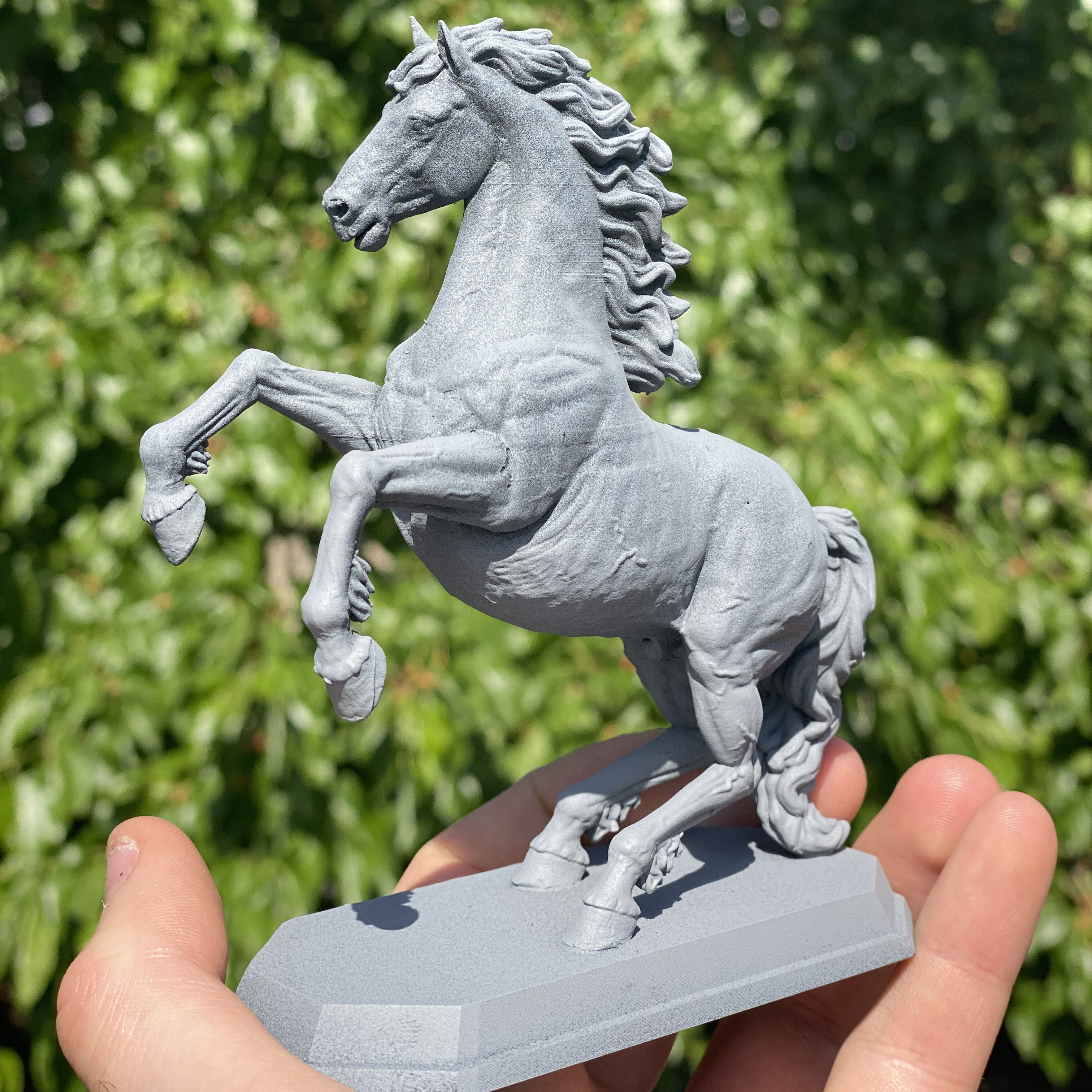 Horse print ready Stand Pose 3D print model_18