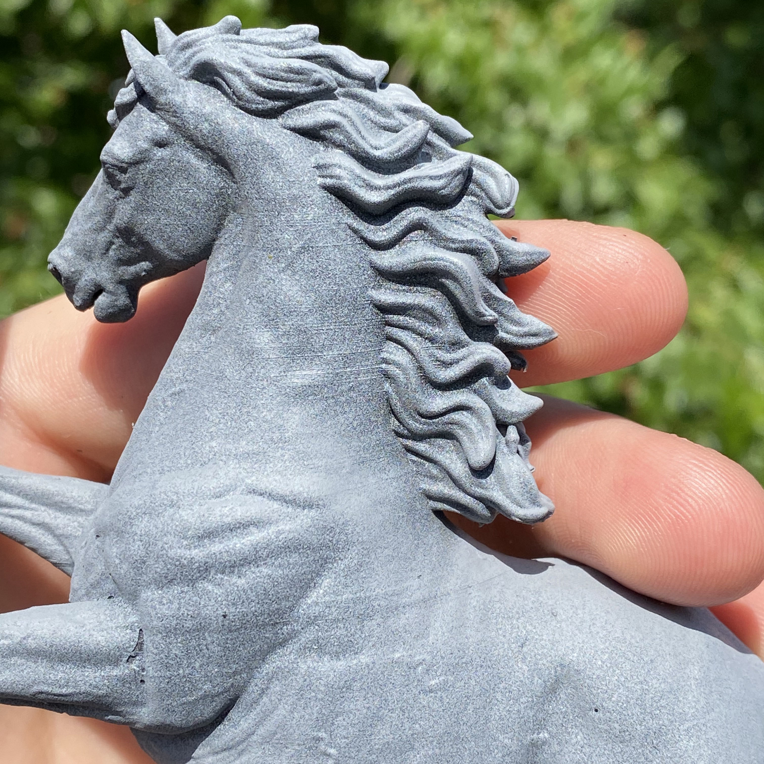 Horse print ready Stand Pose 3D print model_16