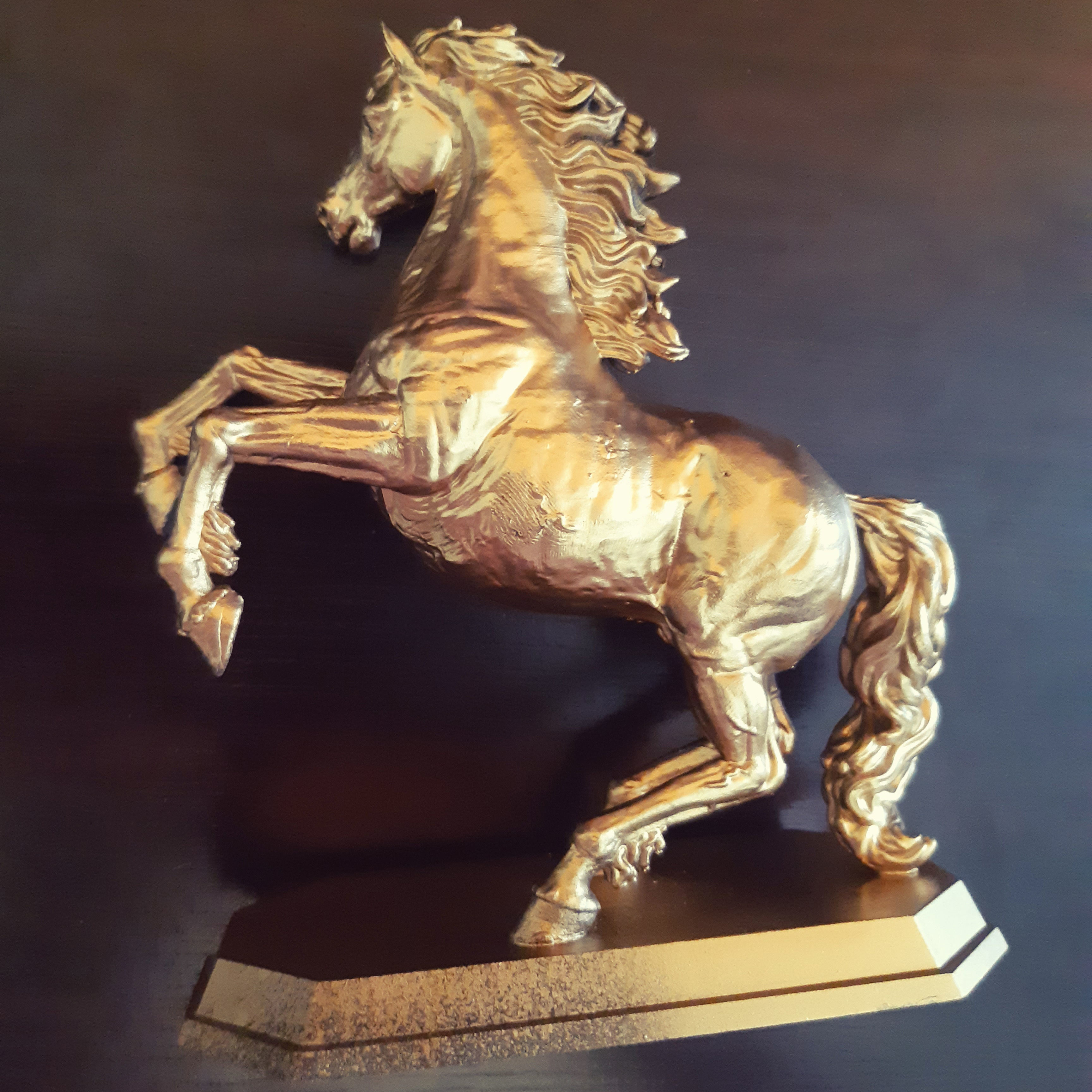 Horse print ready Stand Pose 3D print model_25