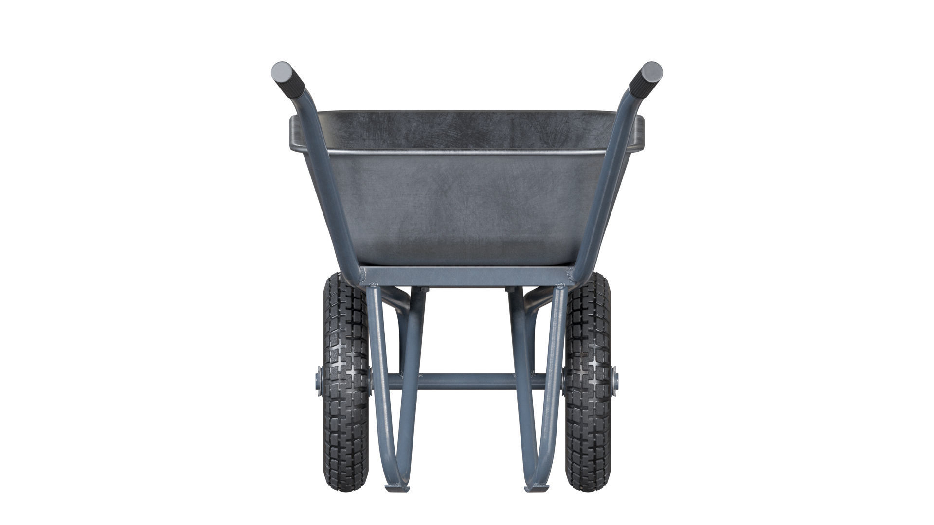 Wheelbarrow Gray 3D model_13