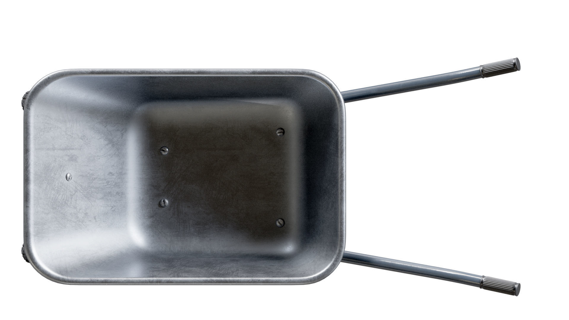 Wheelbarrow Gray 3D model_11