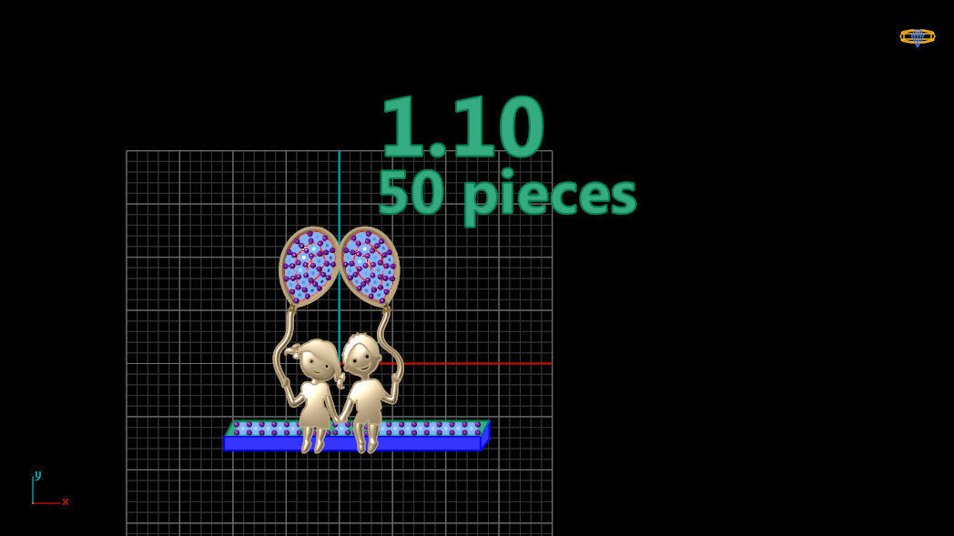 Boy Girl Baby 3D print model_6