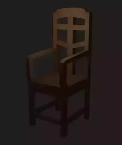 Wooden Chair for decouration