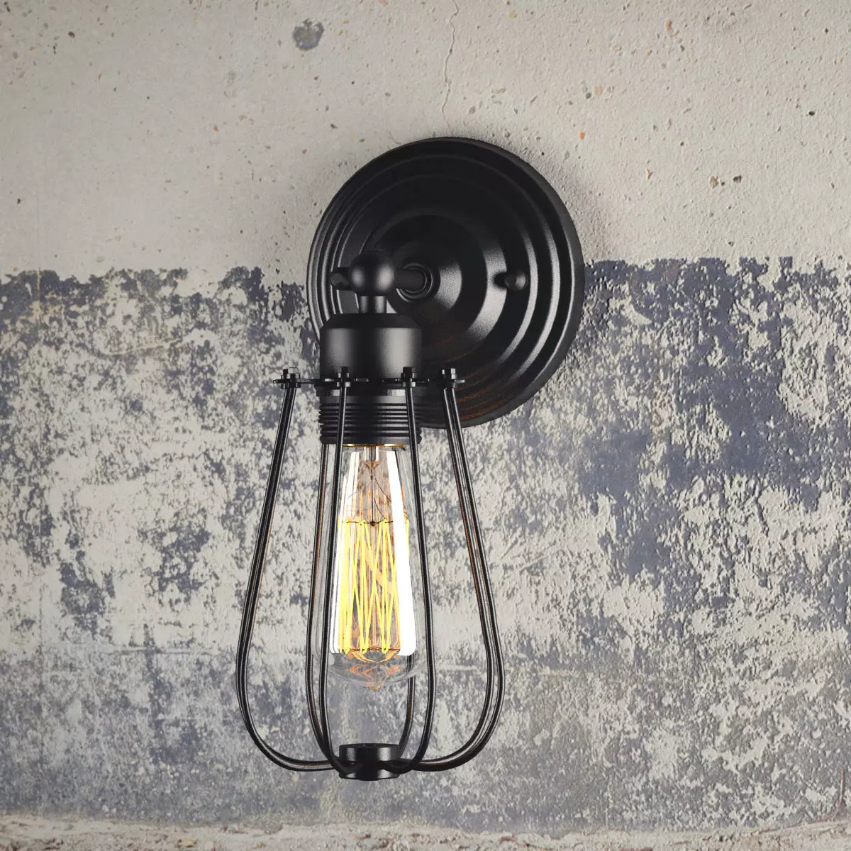 Sconce 4 Loft Design 3D model_0