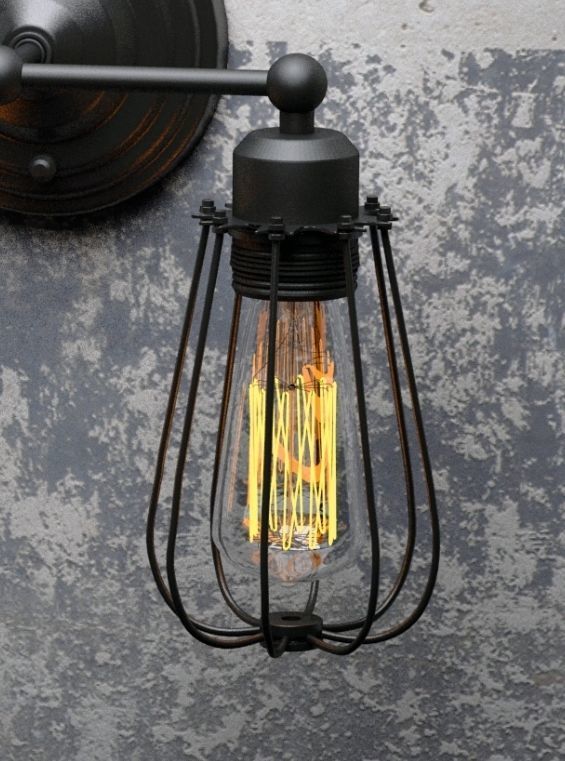Sconce 5 Loft Design 3D model_3