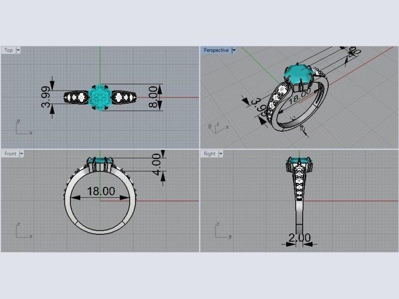 Ring Moonlight 3D print model_1