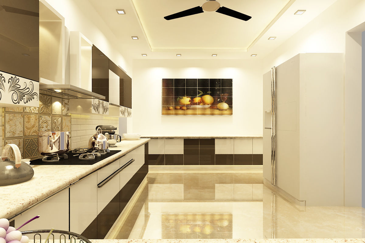 Modular Kitchen Design 3D model | CGTrader