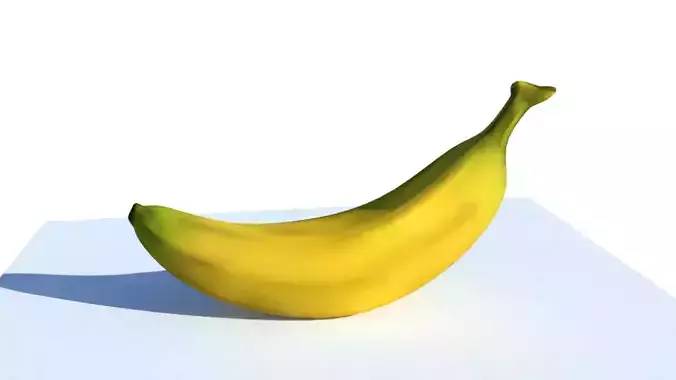 Low poly banana